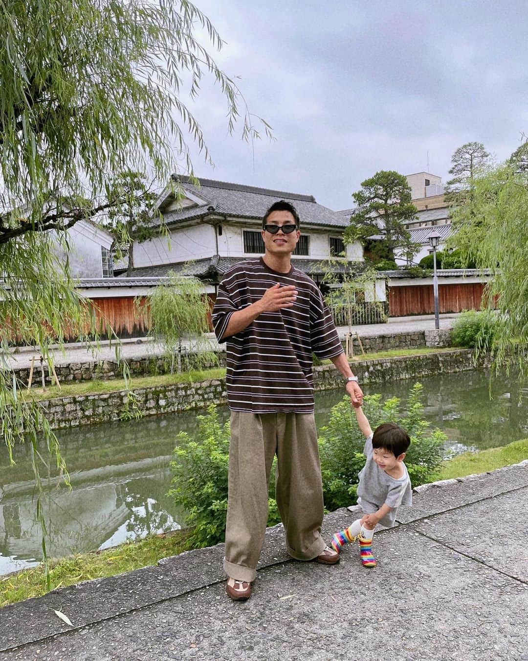 永井龍のインスタグラム：「美観地区とさとしくん」
