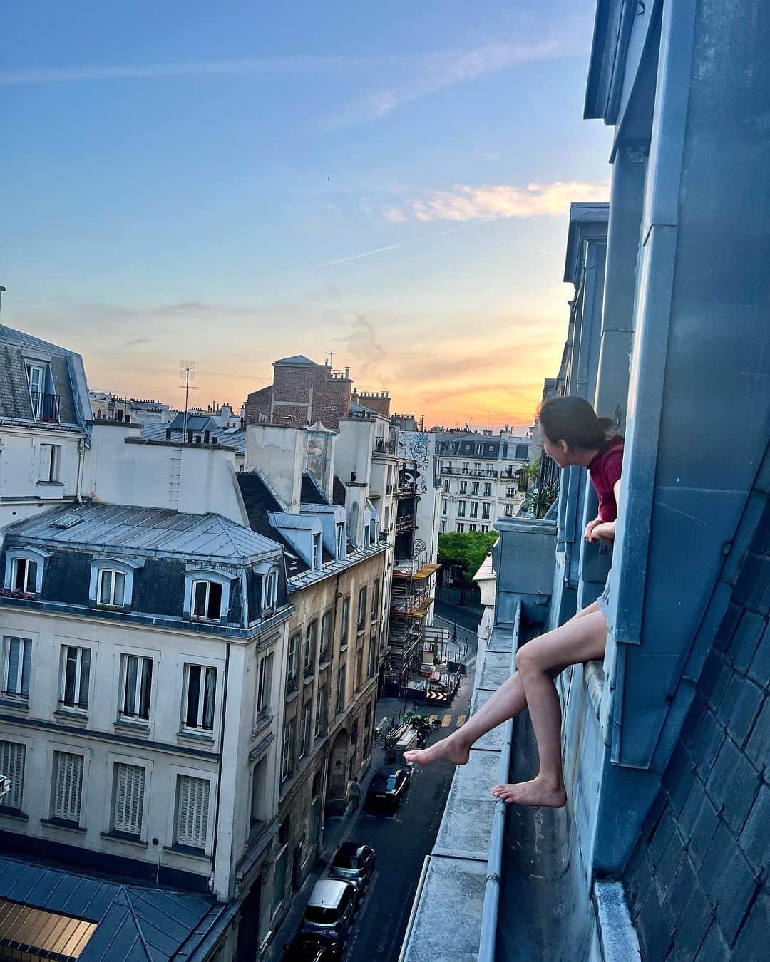 美波さんのインスタグラム写真 - (美波Instagram)「Sous les toits de Paris  巴里の屋根の下　#🇫🇷」7月19日 17時20分 - minamimanim