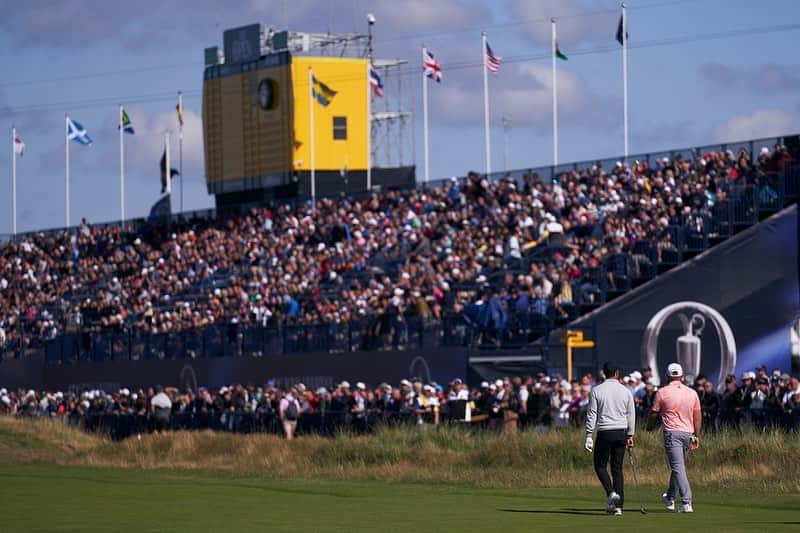 ティレル・ハットンさんのインスタグラム写真 - (ティレル・ハットンInstagram)「Epic Wednesday at @theopen. 🇪🇺 Looking forward to getting going. 👊🏻」7月20日 3時16分 - tyrrellhatton