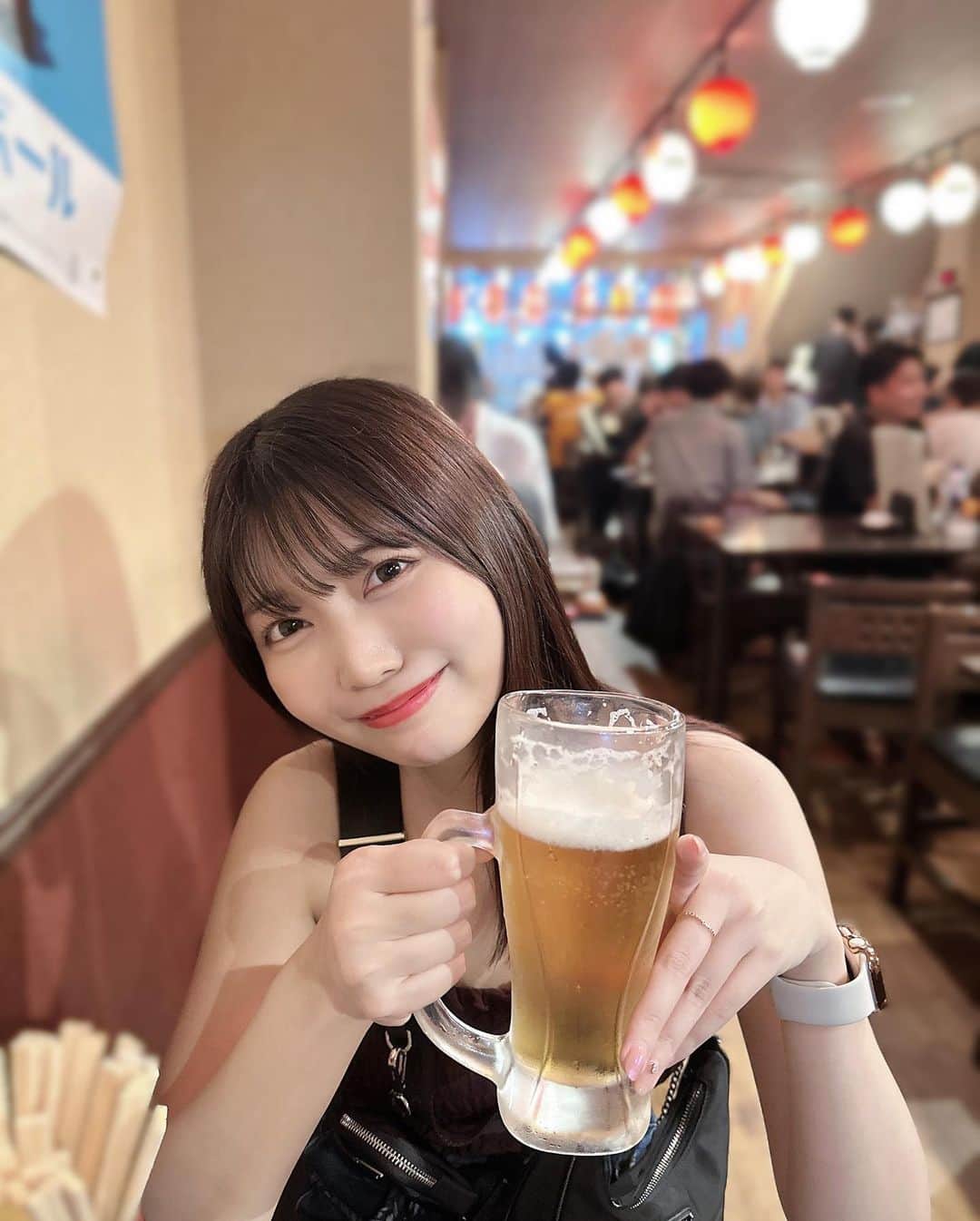 松下玲緒菜さんのインスタグラム写真 - (松下玲緒菜Instagram)「. 暑すぎてこの格好でビール飲んでたらいろんな人に見られた😐🥽」7月19日 19時07分 - matsushita_reona