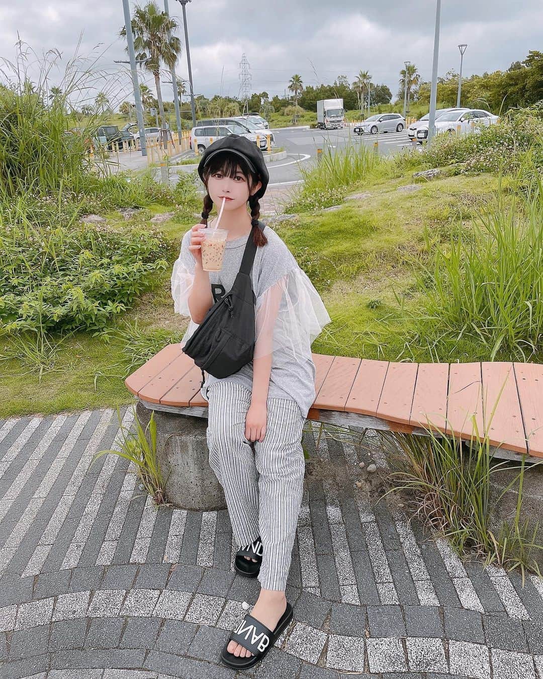 甘夏ゆずのインスタグラム：「🥤♡」