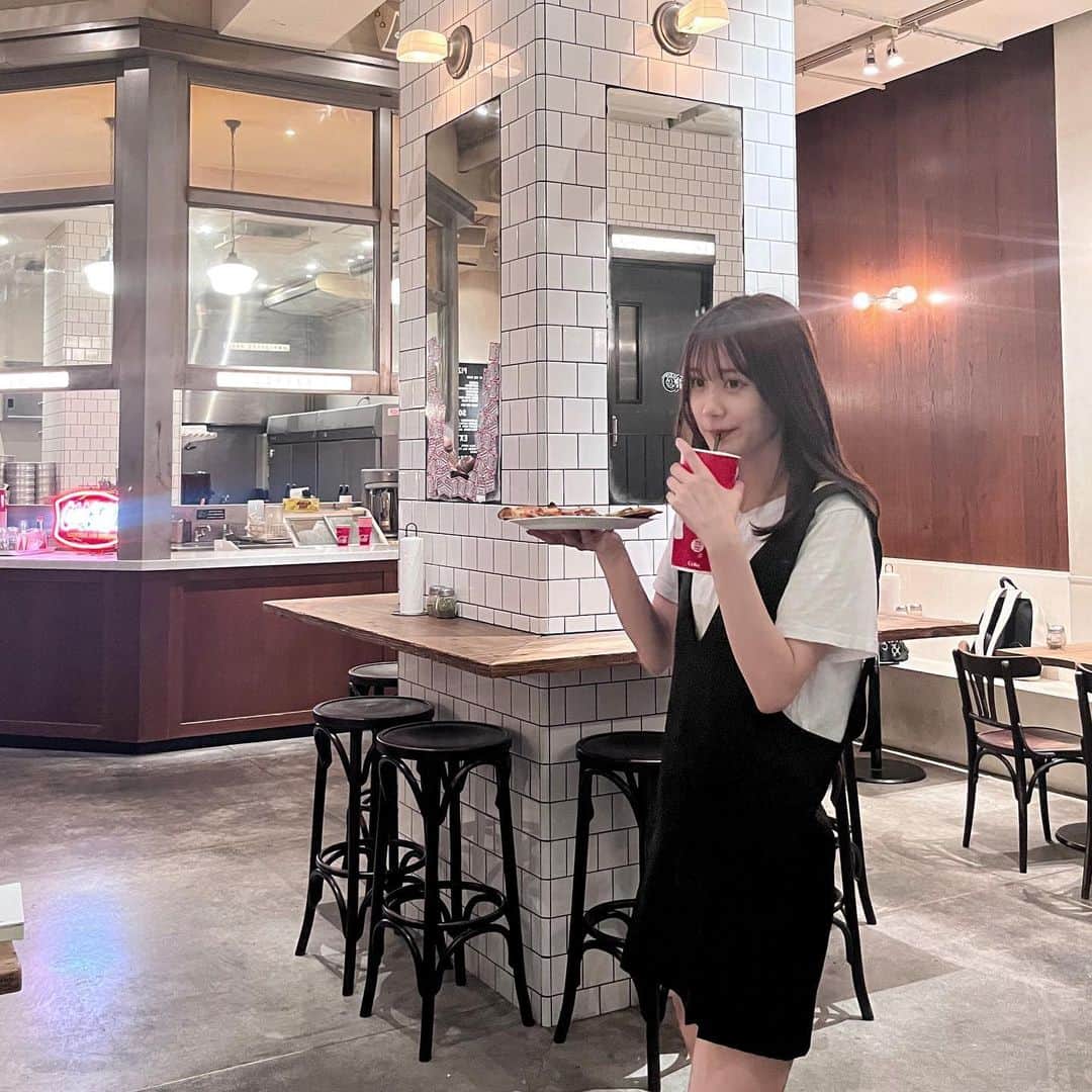 中野妃菜のインスタグラム：「ぴざ！」