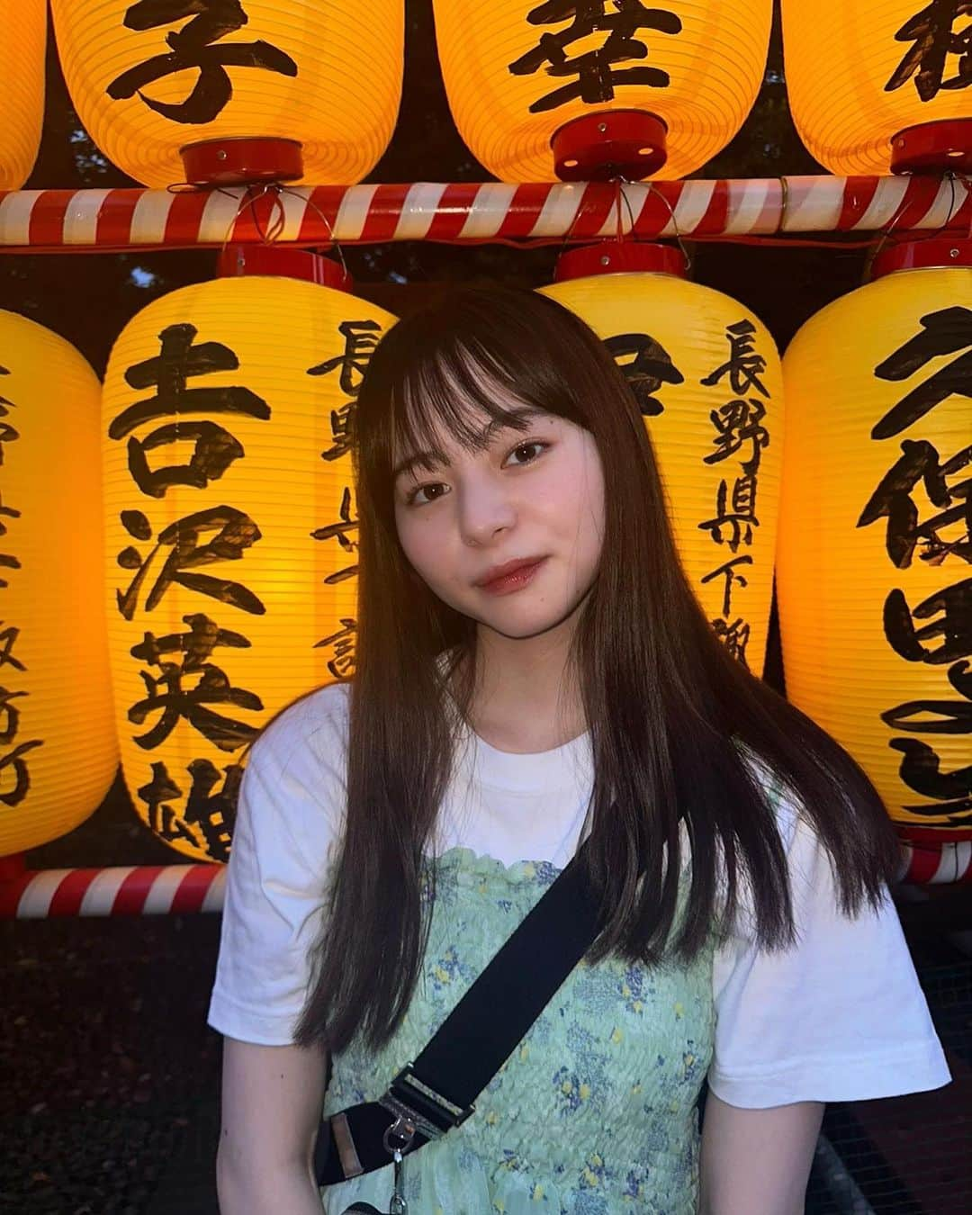 吉田伶香さんのインスタグラム写真 - (吉田伶香Instagram)「. 今年初夏祭り🏮  真剣に写真撮ってくれるお友達でした☺︎」7月19日 19時27分 - ryoka_0405