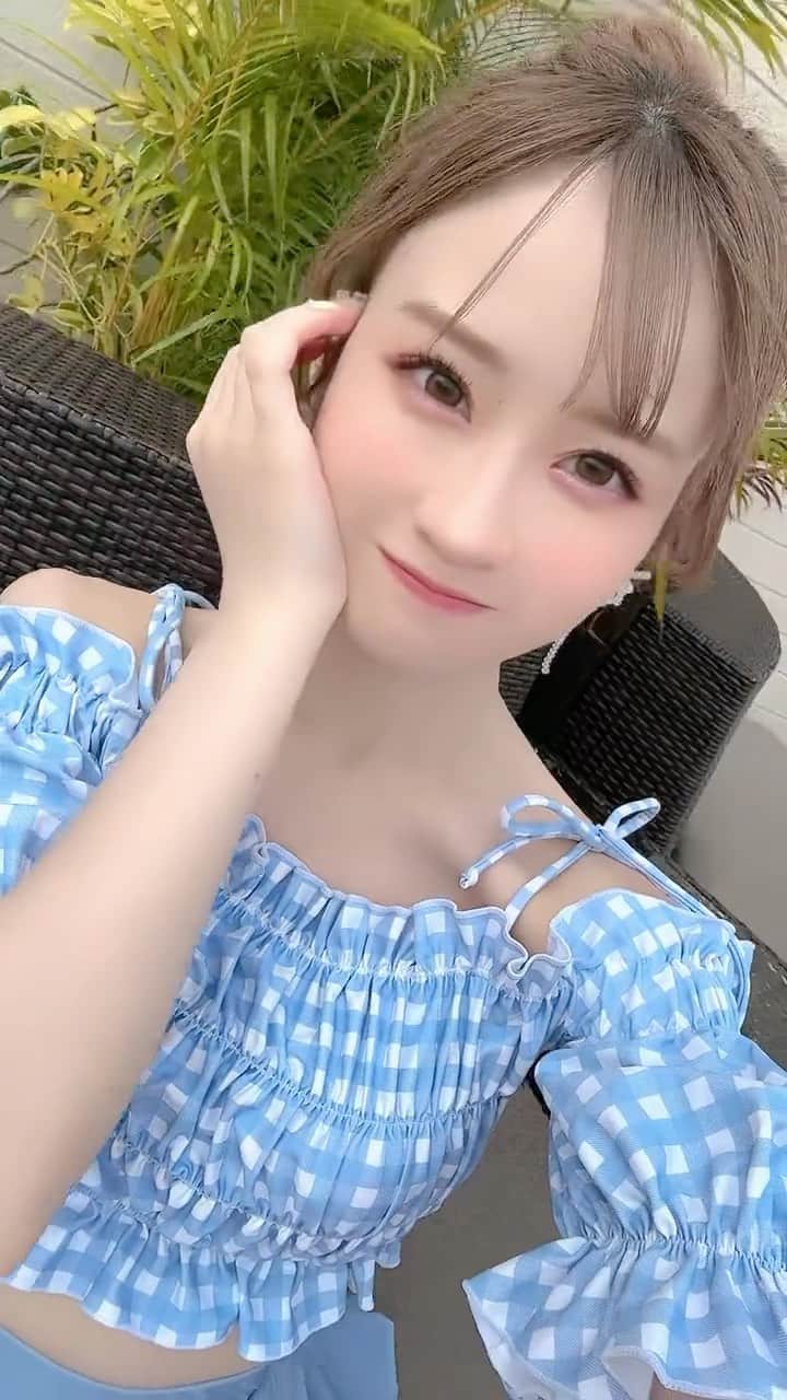 のインスタグラム：「水着🩵」