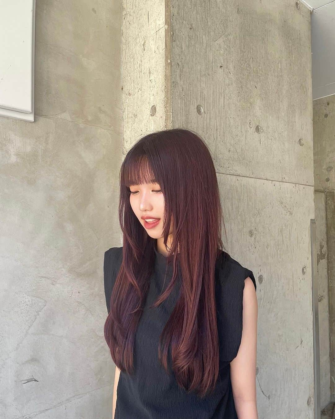 大汐姫菜さんのインスタグラム写真 - (大汐姫菜Instagram)「new hair 🩷❤️   #04  #newhair」7月19日 20時17分 - hiinannn_____24