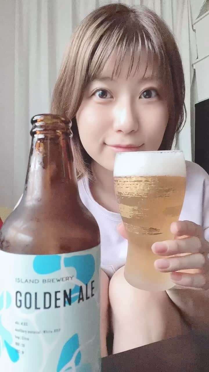 天野麻菜のインスタグラム：「ビール女子。3543」