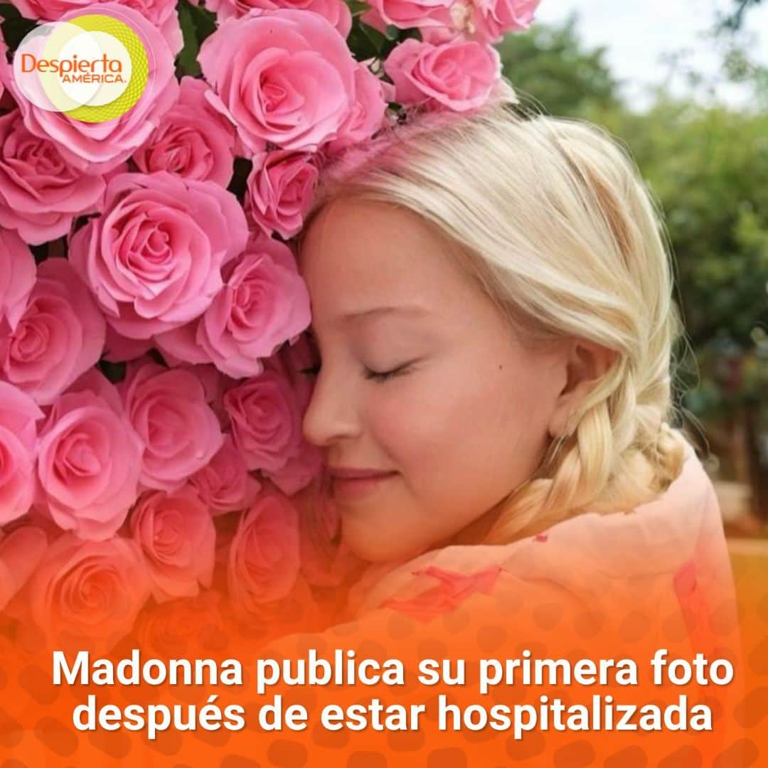 Despierta Americaさんのインスタグラム写真 - (Despierta AmericaInstagram)「Después de estar hospitalizada por una infección bacteriana, #Madonna reaparece y luce en muy buen estado físico. 🙏🏻 #DespiertaAmérica」7月19日 20時39分 - despiertamerica