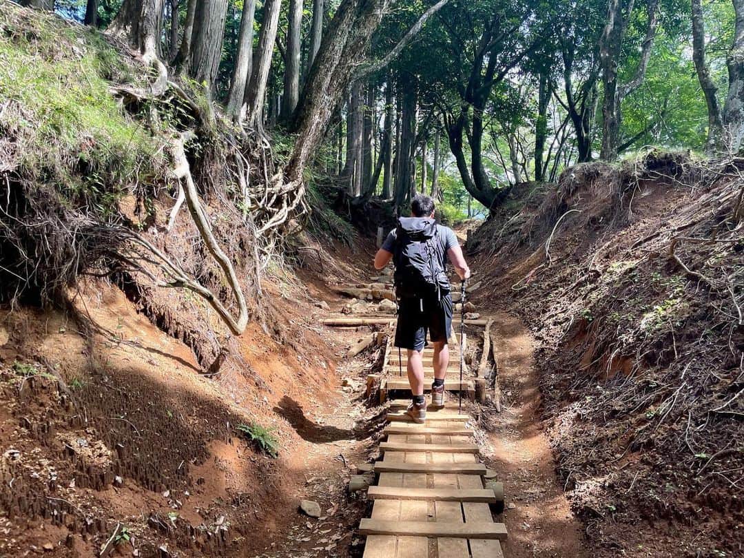 羽賀龍之介のインスタグラム：「⛰️☕️」