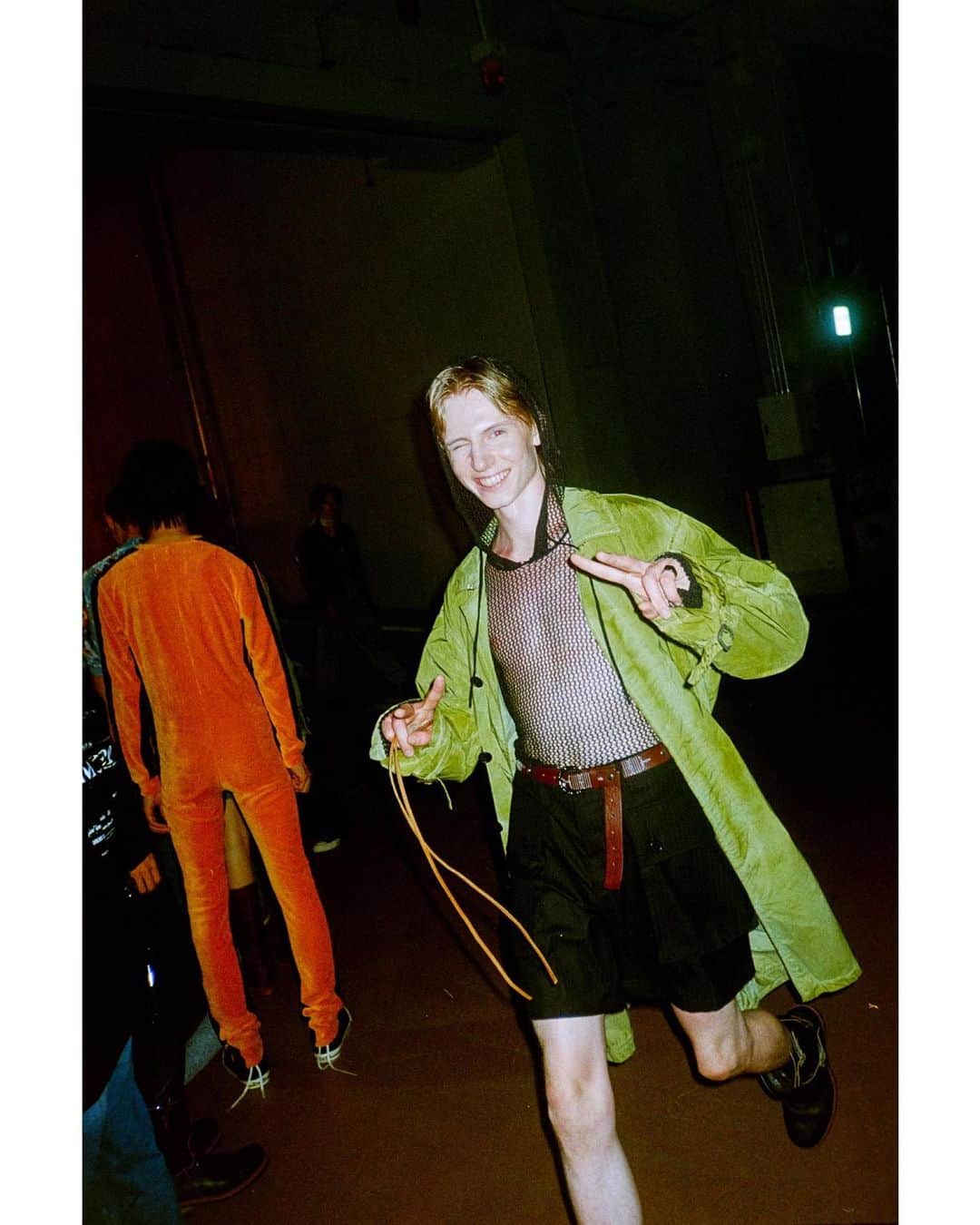 小見山峻さんのインスタグラム写真 - (小見山峻Instagram)「. DAIRIKU 2024SS runway "My Hero" backstage」7月19日 21時10分 - shun_komiyama