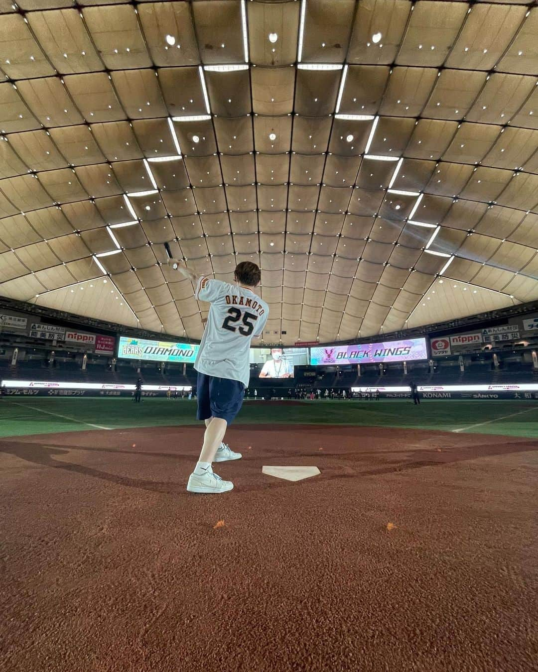 三浦宏規さんのインスタグラム写真 - (三浦宏規Instagram)「夏は野球⚾️  #岡本和真」7月19日 21時26分 - hiroki_miura0324