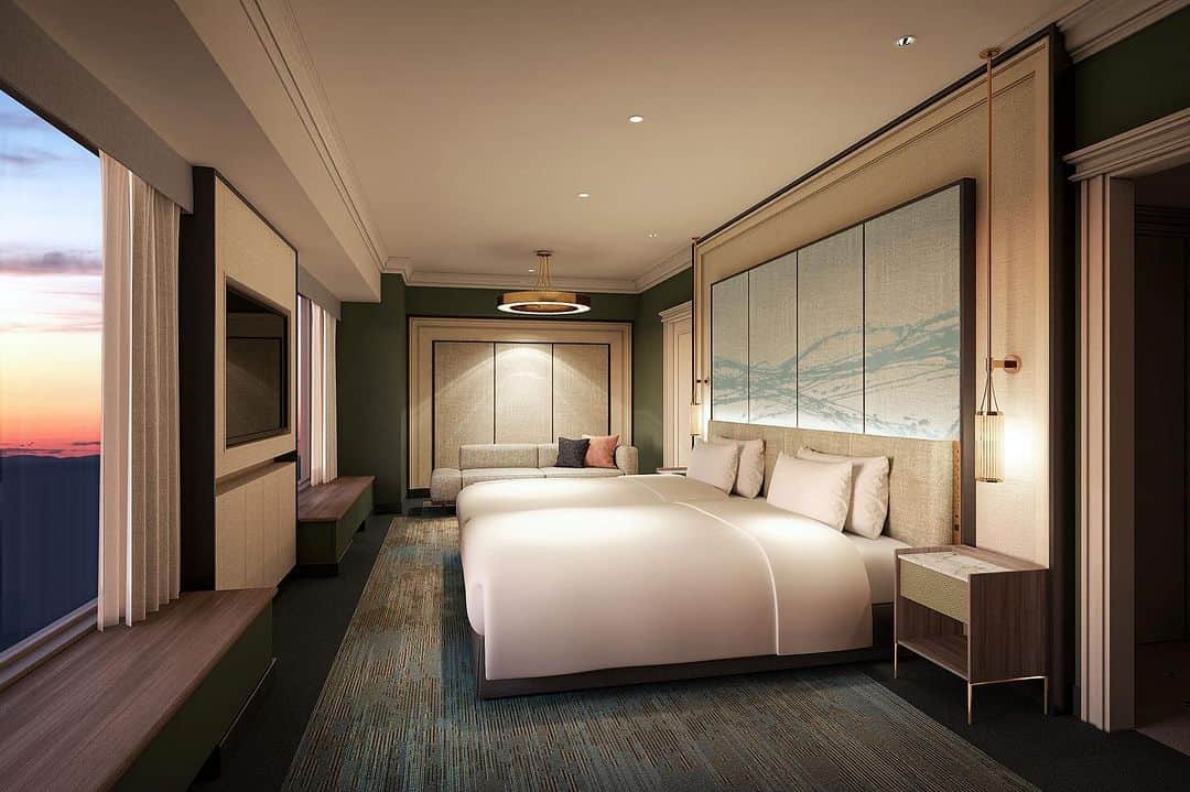 InterContinental Tokyo Bayのインスタグラム：「. We’re very excited to share the news that the iconic RIHGA Royal Hotel Osaka has joined the IHG Hotels & Resorts family! Visitors can now book at www.ihg.com and enjoy the benefits of IHG’s award-winning IHG One Rewards loyalty program.  The 1,039-room RIHGA Royal Hotel Osaka is not only IHG’s largest hotel in Japan, It’s one of the city’s oldest and most sought-after hotels for royalty, foreign dignitaries, celebrities and VIP guests.  Renderings released today show how the hotel will come to life as Japan’s first Vignette Collection hotel in 2025 following its approx JPY13.5 billion refurbishment.  Vignette Collection, the latest addition to IHG’s Luxury & Lifestyle portfolio, boasts a strong and growing portfolio of 21 highly distinct properties, with six already serving customers in Asia, Australia, Europe and the USA, and is on track to deliver on its ambition of securing more than 100 properties in 10 years. https://bit.ly/46Q5FiT  リーガロイヤルホテル（大阪）をIHGファミリーに迎えることを大変光栄に思います！IHGの公式ウェブサイト (www.ihg.com/Japan)　でリーガロイヤルホテル（大阪）をご予約いただけるほか、IHG の会員組織「IHGワンリワーズ」の特典もご利用いただけるようになりました。  総客室数1,039室のリーガロイヤルホテル（大阪）は、IHGの日本における最大のホテルであるだけでなく、長年、皇族、外国高官、国内外のセレブリティなどVIPゲストから愛される大阪で最も由緒あるホテルのひとつです。  本日公開された完成予想図は、約135億円の改装費用を投じて2025年に日本初のヴィニェット コレクションに生まれ変わるホテルのイメージを示しています。  IHG のラグジュアリー&ライフスタイル ホテルコレクション ブランドであるヴィニェット コレクションは、アジア、オーストラリア、ヨーロッパ、米国で6ホテルを開業しており、開業予定を含めると世界に21軒のホテルを展開しています。 さらに、今後10年間で100軒以上の展開を目指しています。 https://bit.ly/3rztknD  #ihg #ihghotels #VignetteCollection #ヴィネットコレクション  #RIHGARoyalHotelOsaka #リーガロイヤルホテル大阪」