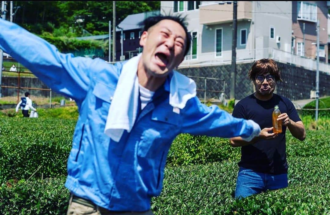 井元英志のインスタグラム：「有吉の壁ありがとうごさいました☺️ この写真ちょっとハゲすぎてない？☺️ #有吉の壁 #緑茶系YouTuber #カテキンさん」