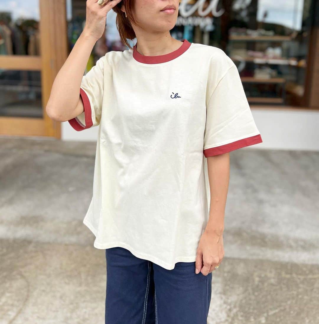 original brand 【ilu098】さんのインスタグラム写真 - (original brand 【ilu098】Instagram)「New リンガーTシャツ 嬉しい3色のラインナップ。 今年の夏を彩る1枚へ。  《販売》 店舗: 7/20(木)11時~ Web: 7/20(木)19時~  #ilu098 #アイルレディー #沖縄ファッション」7月19日 21時56分 - ilu098