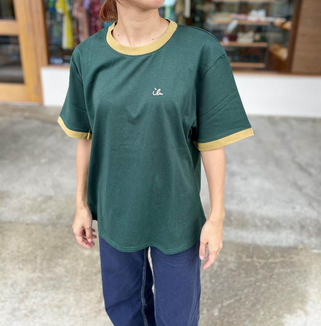 original brand 【ilu098】さんのインスタグラム写真 - (original brand 【ilu098】Instagram)「New リンガーTシャツ 嬉しい3色のラインナップ。 今年の夏を彩る1枚へ。  《販売》 店舗: 7/20(木)11時~ Web: 7/20(木)19時~  #ilu098 #アイルレディー #沖縄ファッション」7月19日 21時56分 - ilu098