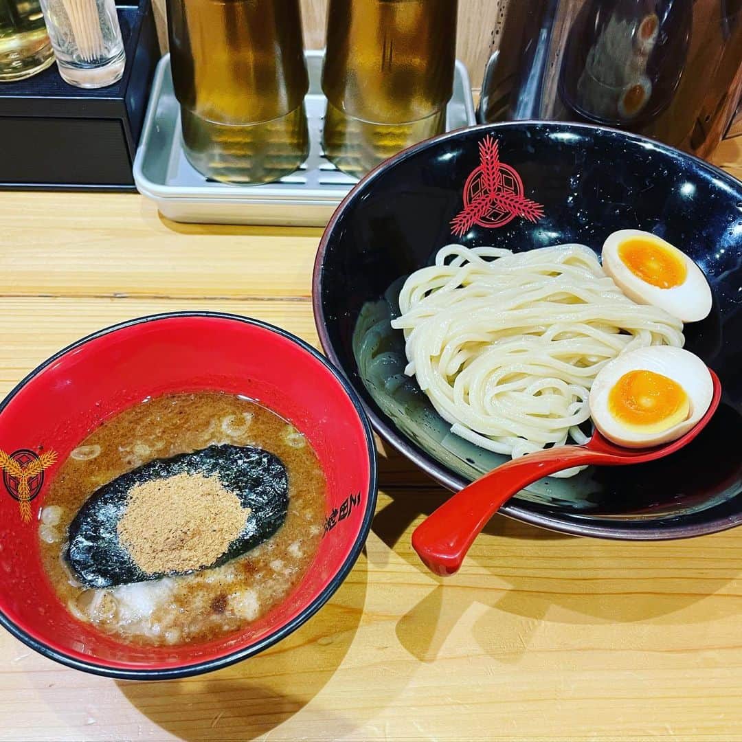 Q太郎さんのインスタグラム写真 - (Q太郎Instagram)「#さいたま市#浦和区#elan#エラン#仕事前に#食事#つけ麺#つけ麺専門店三田製麺所#背脂つけ麺#肉ネギご飯」7月19日 21時59分 - qtaro.jun