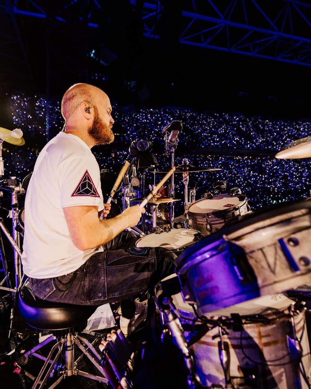 Coldplayさんのインスタグラム写真 - (ColdplayInstagram)「Show #106, Amsterdam, Netherlands   📷 @annaleemedia  #ColdplayAmsterdam #Coldplay #MusicOfTheSpheresWorldTour」7月19日 22時51分 - coldplay