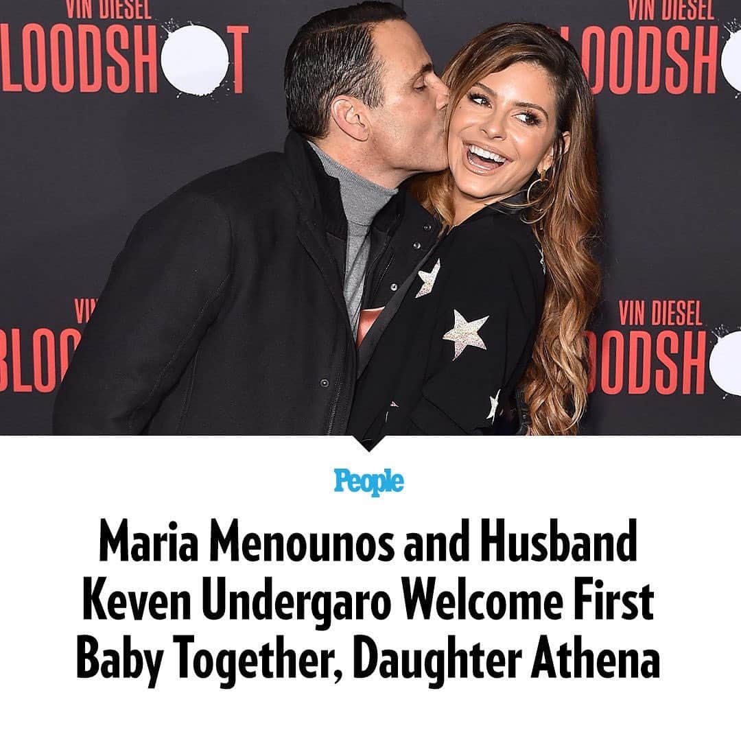 People Magazineさんのインスタグラム写真 - (People MagazineInstagram)「After a long journey, Maria Menounos is finally a mom. ❤️The TV personality and husband Keven Undergaro have welcomed their first baby together via surrogate, a daughter named Athena, a source confirms to PEOPLE.  "Maria is the happiest I've ever seen and she and Kev have this parenting thing down. That little girl is the luckiest and she'll know it every day," the insider tells PEOPLE. Tap the link in bio for all the baby details. l 📷: Axelle/Bauer-Griffin/FilmMagic」7月20日 4時19分 - people