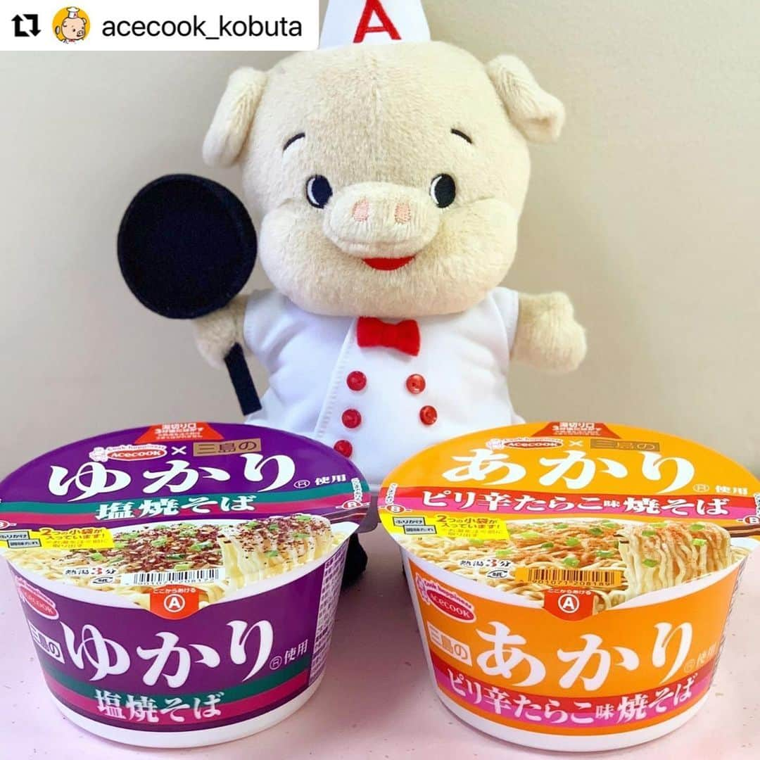 くろさんのインスタグラム写真 - (くろInstagram)「気になったので買ってみた🐷  7/10発売エースコックの『ひろし』と『ゆかり』 三島食品のふりかけのコラボらしいっす  #エースコック #エースコックのこぶた  #エースコックひろし #エースコックゆかり #ひろしとゆかり #ゆかりとひろし  #三島食品ひろし #三島食品ゆかり  #三島食品コラボ #エースコックコラボ #三島のひろし #三島のゆかり  #三島のひろし使用だし醤油味焼そば  #三島のゆかり使用塩焼そば  #モデル犬 #オファーお待ちしております   #Repost @acecook_kobuta with @use.repost ・・・ . ふりかけ界のロングセラー“三島のふりかけシリーズ”がカップ焼そばで登場！🎉  ごま油を利かせた塩だれと「ゆかり®︎」が相性抜群の「塩焼そば」と、 「あかり®︎」のピリ辛なおいしさがクセになる「ピリ辛たらこ味焼そば」は 暑い季節にピッタリのおいしさです✨ 定番のふりかけの味わいをいつもと違うおいしさで味わえますよ☆  さらに三島の「ゆかり®︎」と「あかり®︎」を追いふりかけしても美味しい！！ 是非おためしあれ！  @mishima_foods   #エースコック #エースコックのこぶた #こぶた #キャラクター  #おいしいしあわせつくりたい #ラーメン#acecook #acecook_kobuta #kobuta #character #cookhappiness」7月20日 4時19分 - m6bmw