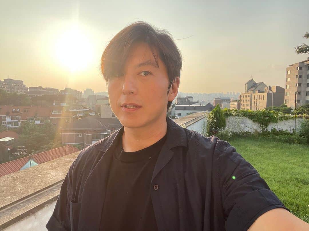 リュ・スヨンのインスタグラム：「. 오랜만!  🌞」