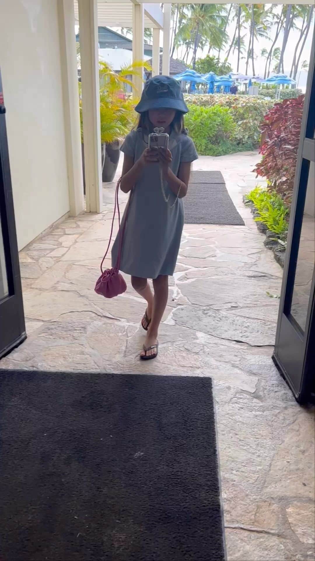 西山美希子のインスタグラム：「My little fashionista 💓ファッションの方向性が、日に日にワタシとかけ離れ笑、分かち合えないのが残念ですが…突き進んでくれー！」