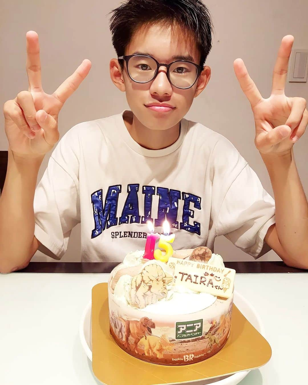 佐藤純さんのインスタグラム写真 - (佐藤純Instagram)「平羅❤15才のお誕生日おめでとう🎂  親バカだけど、本当に優しくて素直😊  そんな平羅が大好き❤️  生まれてきてくれて、ありがとう😆💕  心からそう思う✨  大好きだよ～😍  お誕生日プレゼントは、ホッケーのキーパースティック‼️  めっちゃ喜んでた😆  これからも、ホッケーも🏑勉強も✏️頑張ってね。  応援するよ😉  おめでとう平羅❤  ありがとう平羅❤  #お誕生日おめでとう #15才 #happybirthday  #フィールドホッケー #息子 #大好き #ママ #ママモデル #モデル #mama #mamamodel #model」7月19日 23時42分 - junsatoidea