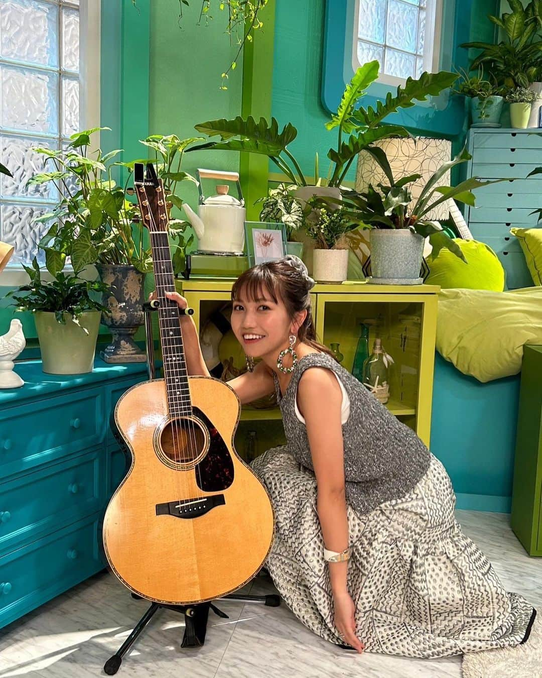 井上苑子さんのインスタグラム写真 - (井上苑子Instagram)「「うたたね」衣装🌼  @uenui.official  @zi_zo_style ありがとうございました🤠🫰🏻」7月19日 23時43分 - inouesonoko