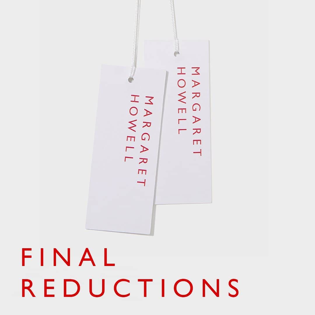 Margaret Howellのインスタグラム：「Spring Summer Sale Final Reductions  Shop the Margaret Howell and MHL. sale in our shops and online.  #MargaretHowell #MargaretHowellSS23 #MHL #MHLSS23」