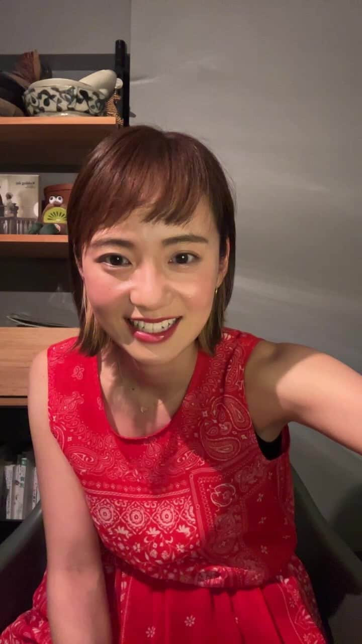 鉢嶺杏奈のインスタグラム：「誕生日インスタライブ！ 皆さん一緒に祝ってくれてありがとーーー❤️」