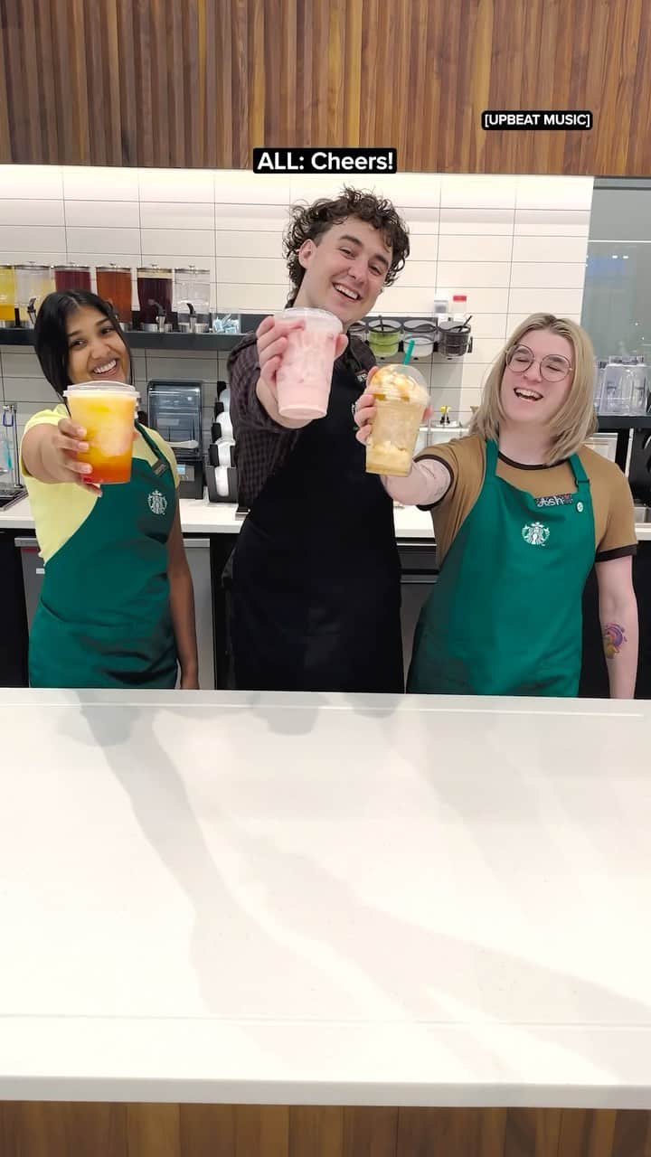 Starbucksのインスタグラム：「Summer sips.☀️ #StarbucksDrinks #SummerDrinks」