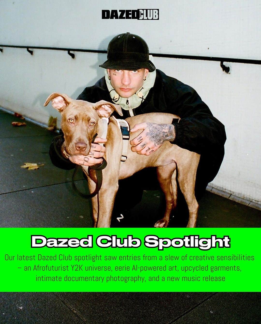 Dazed Magazineのインスタグラム：「#DazedClub Spotlight is out monthly series showcasing up-and-coming talent from the Dazed creative community ✨⁠ ⁠ Tap the link in bio to see this months roundup of club creatives, and join Dazed Club for exclusive discounts on all your fav parties, festivals, talks, galleries and more 🔗⁠ ⁠ 📸⁠ 1, 5 @justt.jessss⁠ 2 @/jupitazdaze⁠ 3 @hypersea_⁠ 4 @kyl22k⁠ 6 @reayogram⁠ ⁠ #Dazed」