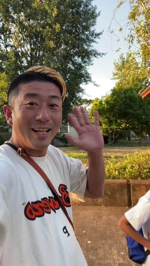 小林拓一郎のインスタグラム：「犬（芳年）の散歩」