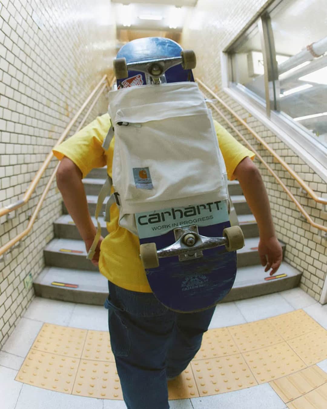 HYPEBEASTさんのインスタグラム写真 - (HYPEBEASTInstagram)「@hypebeaststyle: Pack all your goodies with the @ramidustokyo x @carharttwip bag capsule.⁠ ⁠ The collection of bags is perfect for skateboarders and music enthusiasts, with nine new bags being designed to provide the perfect companion for those on the move, whether on the board or for transporting CDs and vinyl. ⁠ ⁠ Bags arrive in various sizes from the XL Tote Bag, Shoulder Bag, Box Day Pack, Tote Bag L, Newspaper Bag, Band Wallet, Pouch, Vinyl Case, and Fanny Pack. Each bag has been crafted with various pockets, with neutral color palettes being utilized that lean into Carhartt’s classic “Hamilton Brown” and “Stark White” showcasing the iconic Detroit workwear brand woven label with a collaborative logo lock up.⁠ The collection arrives on July 20.⁠ Photo: Carhart WIP/Ramidus⁠ ⁠」7月20日 5時10分 - hypebeast
