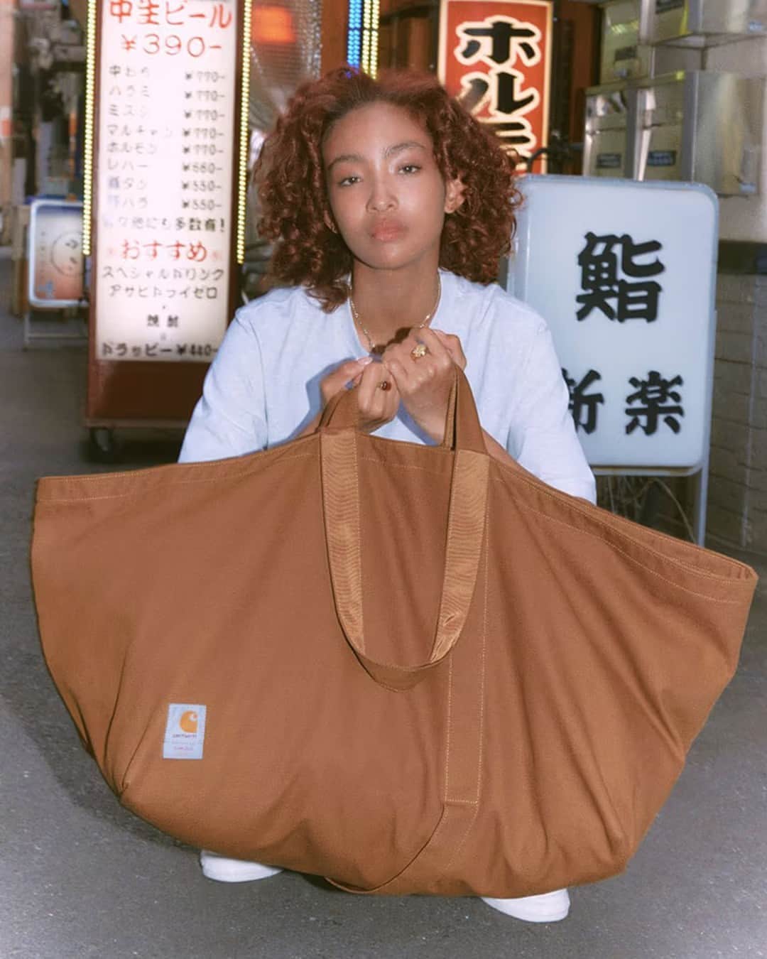 HYPEBEASTさんのインスタグラム写真 - (HYPEBEASTInstagram)「@hypebeaststyle: Pack all your goodies with the @ramidustokyo x @carharttwip bag capsule.⁠ ⁠ The collection of bags is perfect for skateboarders and music enthusiasts, with nine new bags being designed to provide the perfect companion for those on the move, whether on the board or for transporting CDs and vinyl. ⁠ ⁠ Bags arrive in various sizes from the XL Tote Bag, Shoulder Bag, Box Day Pack, Tote Bag L, Newspaper Bag, Band Wallet, Pouch, Vinyl Case, and Fanny Pack. Each bag has been crafted with various pockets, with neutral color palettes being utilized that lean into Carhartt’s classic “Hamilton Brown” and “Stark White” showcasing the iconic Detroit workwear brand woven label with a collaborative logo lock up.⁠ The collection arrives on July 20.⁠ Photo: Carhart WIP/Ramidus⁠ ⁠」7月20日 5時10分 - hypebeast
