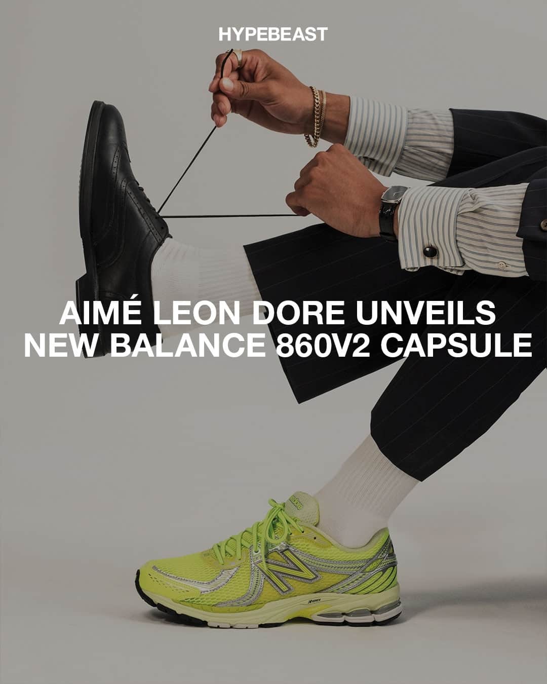 HYPEBEASTさんのインスタグラム写真 - (HYPEBEASTInstagram)「@aimeleondore and @newbalance are reconnecting for SS24 to launch a three-piece 860v2 collection. ⁠ ⁠ Two out of the three installments hone in on bold and bright presentations. One pair focuses on a tennis ball-esque yellow to drip over its mesh build, laces and tongues and comes complemented with metallic silver overlays while the other comes fitted with a blend of orange, red and green accents while subtle hits of solid black adorn the tongues, shoe strings and overlays. The third sibling features a gradience of white and beige hues and comes topped off by creamy N logos, laces and midsoles.⁠ ⁠ ALD's reservations are now open. Note that each pair will cost $150 USD and will be shipped sometime during February-March 2024.⁠ ⁠ Photo: Aimé Leon Dore」7月20日 7時50分 - hypebeast