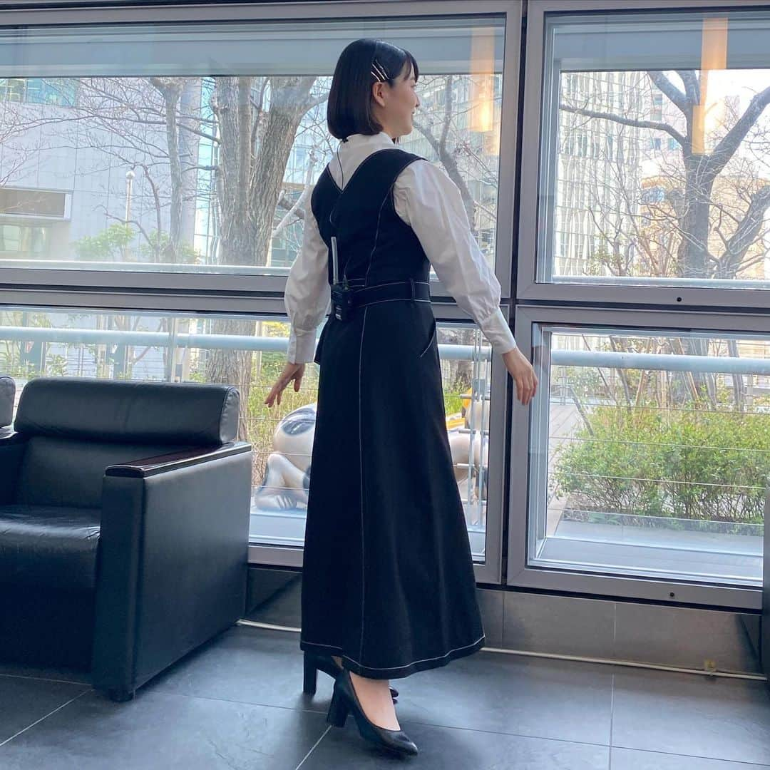 宮崎由衣子さんのインスタグラム写真 - (宮崎由衣子Instagram)「2023.3.14(火) #日本テレビ 「  #バゲット 」 @baguette_ntv  #衣装  @nostalgia_jp  さま  ★ #コーディネート　→　#スタイリスト　さま ★ #ヘアアレンジ　→　#日テレ　#ヘアメイク　さま  #気象予報士  #お天気キャスター #153cm  #低身長コーデ　　　 #今日の服　#今日のコーデ　#大人コーデ #今日の衣装　#テレビ衣装　#衣装提供 #ミディアムヘア  #ミディアムヘアアレンジ #くせ毛　 　 #japanese #ootd #weatheranchor  #기상캐스터　#氣象主播  超時間差投稿失礼しました💦」7月20日 13時45分 - wm_yuitea