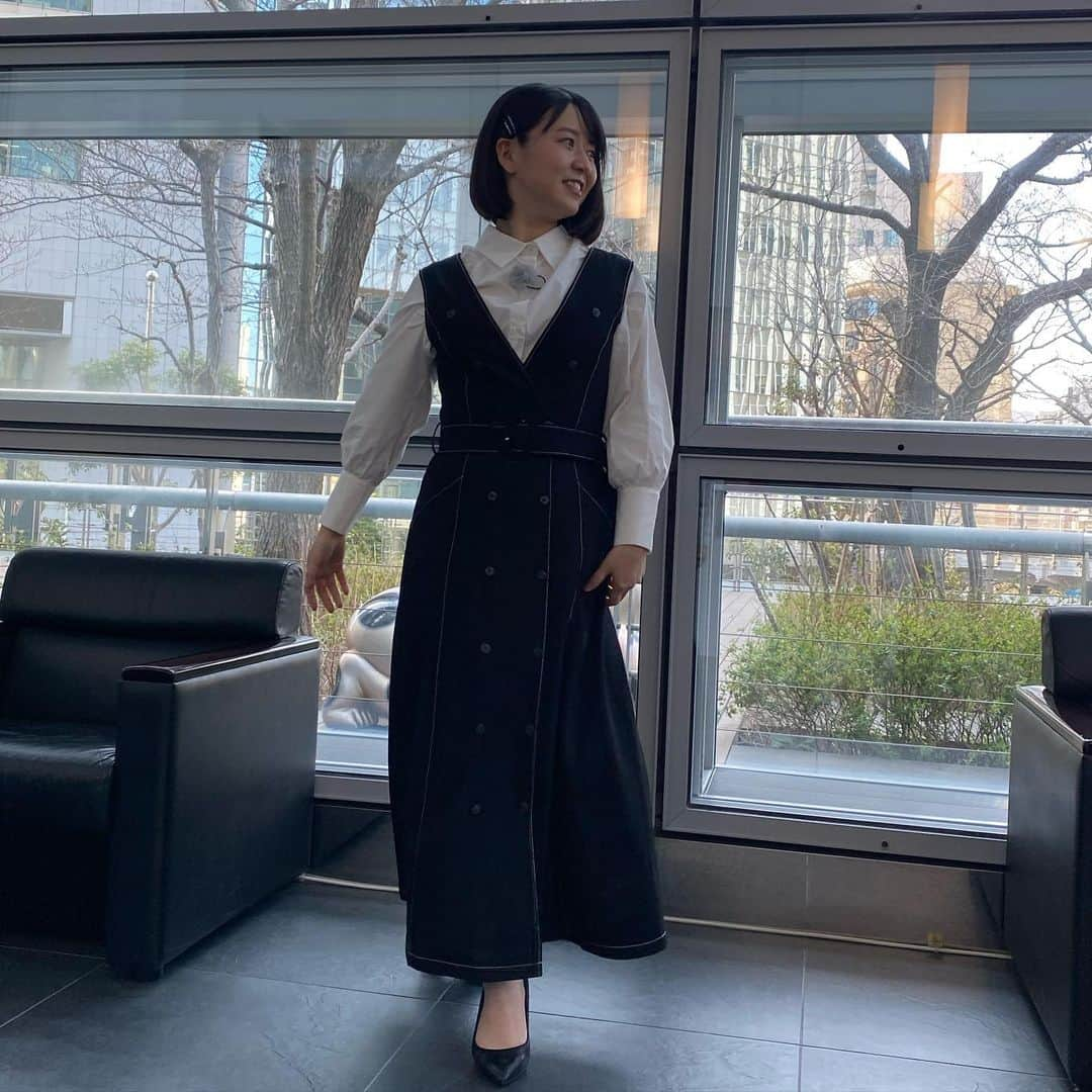 宮崎由衣子さんのインスタグラム写真 - (宮崎由衣子Instagram)「2023.3.14(火) #日本テレビ 「  #バゲット 」 @baguette_ntv  #衣装  @nostalgia_jp  さま  ★ #コーディネート　→　#スタイリスト　さま ★ #ヘアアレンジ　→　#日テレ　#ヘアメイク　さま  #気象予報士  #お天気キャスター #153cm  #低身長コーデ　　　 #今日の服　#今日のコーデ　#大人コーデ #今日の衣装　#テレビ衣装　#衣装提供 #ミディアムヘア  #ミディアムヘアアレンジ #くせ毛　 　 #japanese #ootd #weatheranchor  #기상캐스터　#氣象主播  超時間差投稿失礼しました💦」7月20日 13時45分 - wm_yuitea