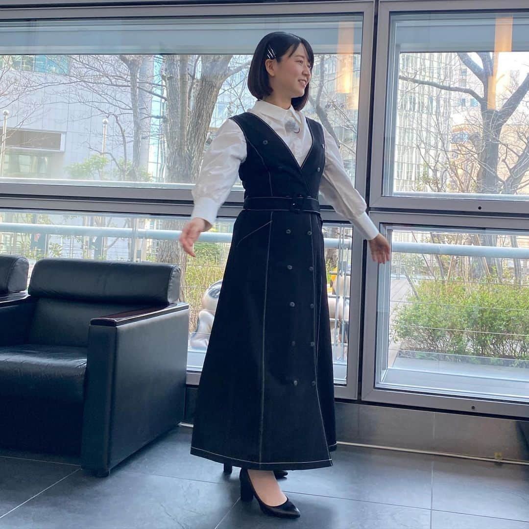 宮崎由衣子さんのインスタグラム写真 - (宮崎由衣子Instagram)「2023.3.14(火) #日本テレビ 「  #バゲット 」 @baguette_ntv  #衣装  @nostalgia_jp  さま  ★ #コーディネート　→　#スタイリスト　さま ★ #ヘアアレンジ　→　#日テレ　#ヘアメイク　さま  #気象予報士  #お天気キャスター #153cm  #低身長コーデ　　　 #今日の服　#今日のコーデ　#大人コーデ #今日の衣装　#テレビ衣装　#衣装提供 #ミディアムヘア  #ミディアムヘアアレンジ #くせ毛　 　 #japanese #ootd #weatheranchor  #기상캐스터　#氣象主播  超時間差投稿失礼しました💦」7月20日 13時45分 - wm_yuitea