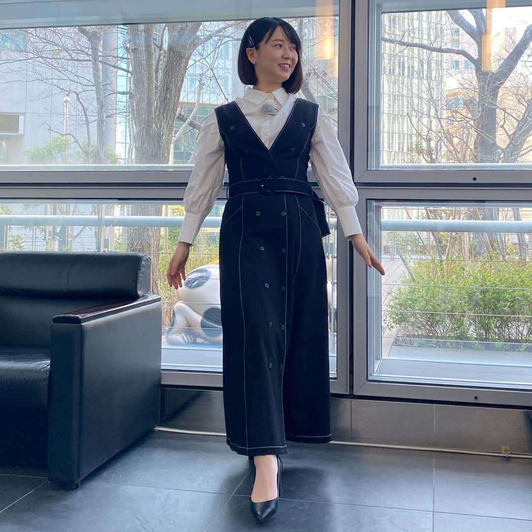 宮崎由衣子さんのインスタグラム写真 - (宮崎由衣子Instagram)「2023.3.14(火) #日本テレビ 「  #バゲット 」 @baguette_ntv  #衣装  @nostalgia_jp  さま  ★ #コーディネート　→　#スタイリスト　さま ★ #ヘアアレンジ　→　#日テレ　#ヘアメイク　さま  #気象予報士  #お天気キャスター #153cm  #低身長コーデ　　　 #今日の服　#今日のコーデ　#大人コーデ #今日の衣装　#テレビ衣装　#衣装提供 #ミディアムヘア  #ミディアムヘアアレンジ #くせ毛　 　 #japanese #ootd #weatheranchor  #기상캐스터　#氣象主播  超時間差投稿失礼しました💦」7月20日 13時45分 - wm_yuitea