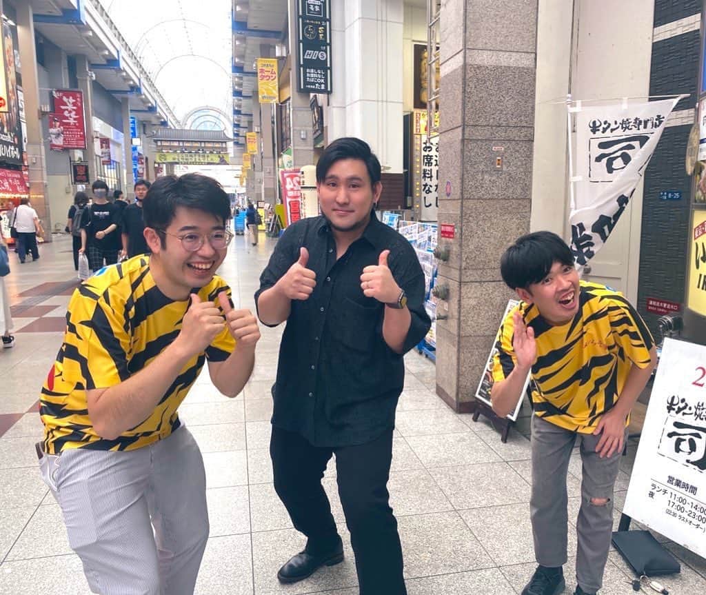 たすくこまのインスタグラム：「どいちゃんとゴスケさん！！！  大ファンだから会えて嬉しかった😆」