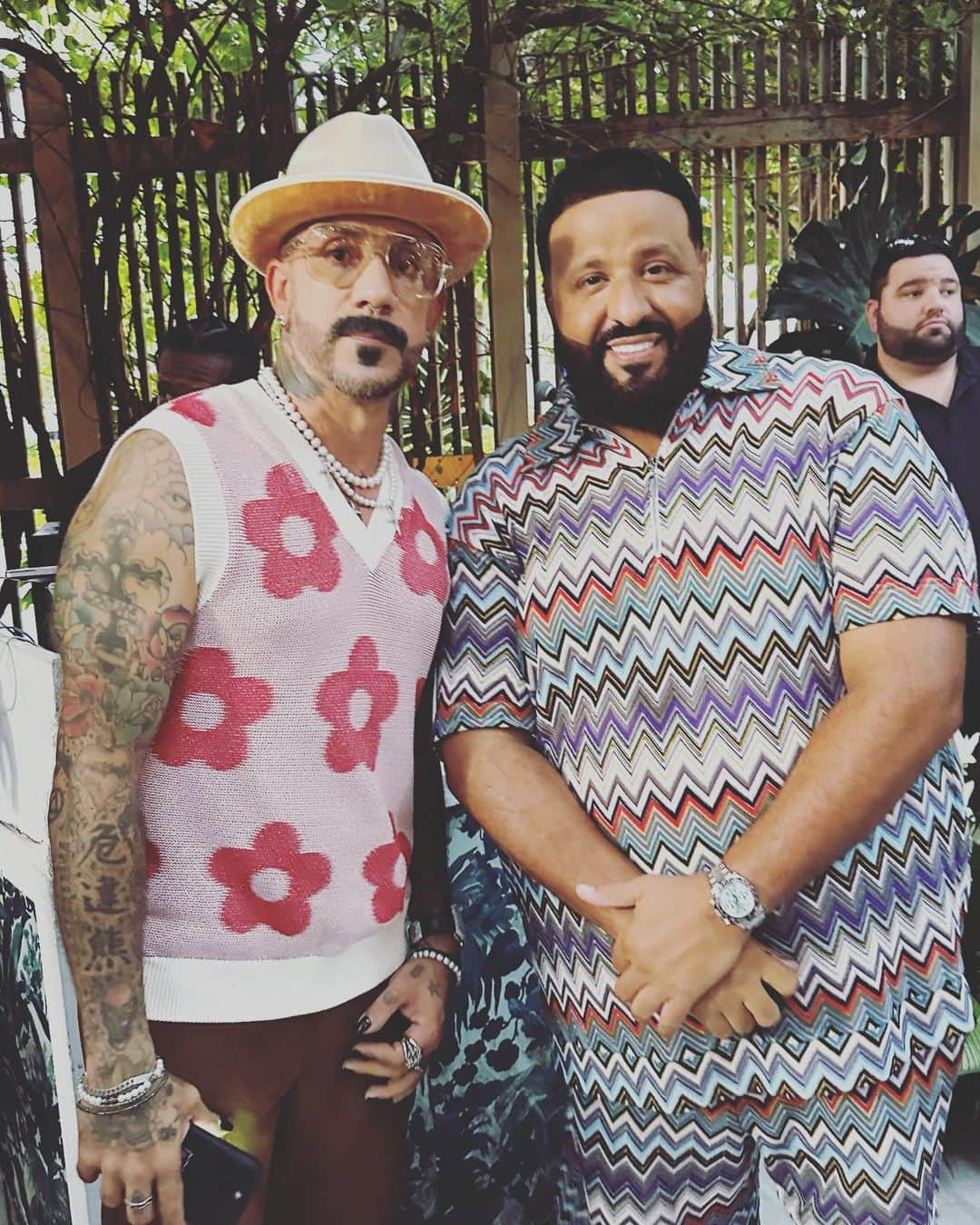 A.J.さんのインスタグラム写真 - (A.J.Instagram)「Let’s golf! @djkhaled #wethebestfoundation #wethebest. May the best man win unless we’re playing together then in that case let’s win this thing. Such an honor to be playing my fav sport for a wonderful cause. Now time to sleep so I can bring the heat tomm.」7月20日 9時37分 - aj_mclean