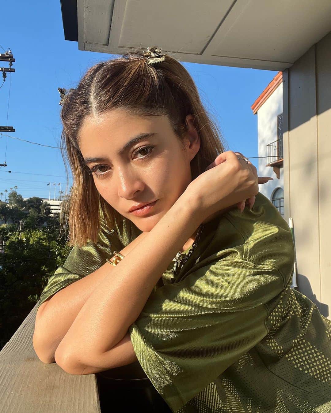 マギー・ラースリー・バーレンシエガーのインスタグラム：「Trust me its hotter than it looks 🥵」