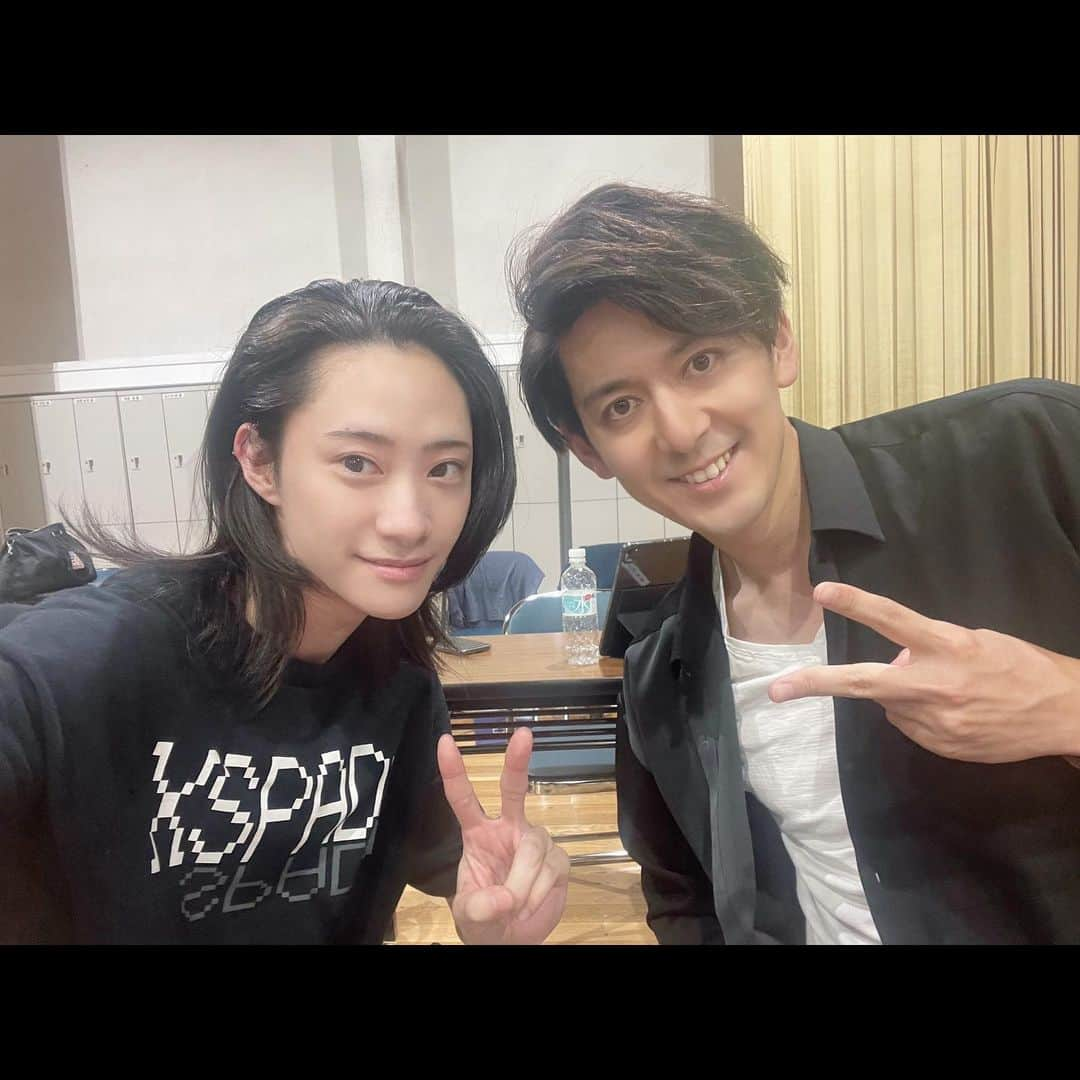 中山咲月さんのインスタグラム写真 - (中山咲月Instagram)「大海渡演じる佐々木さんと📸 佐々木さんのおかげで稽古ほぼ初日にしてゲラが発動しております！笑  #舞台わた婚」7月20日 21時31分 - nakayama_satsuki