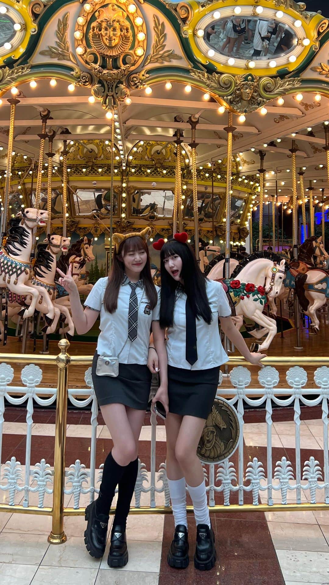河崎みーなのインスタグラム：「🙌🏻🇰🇷💞 . . . . . . #渡韓 #渡韓記録 #韓国旅行 #韓国 #韓国ファッション」