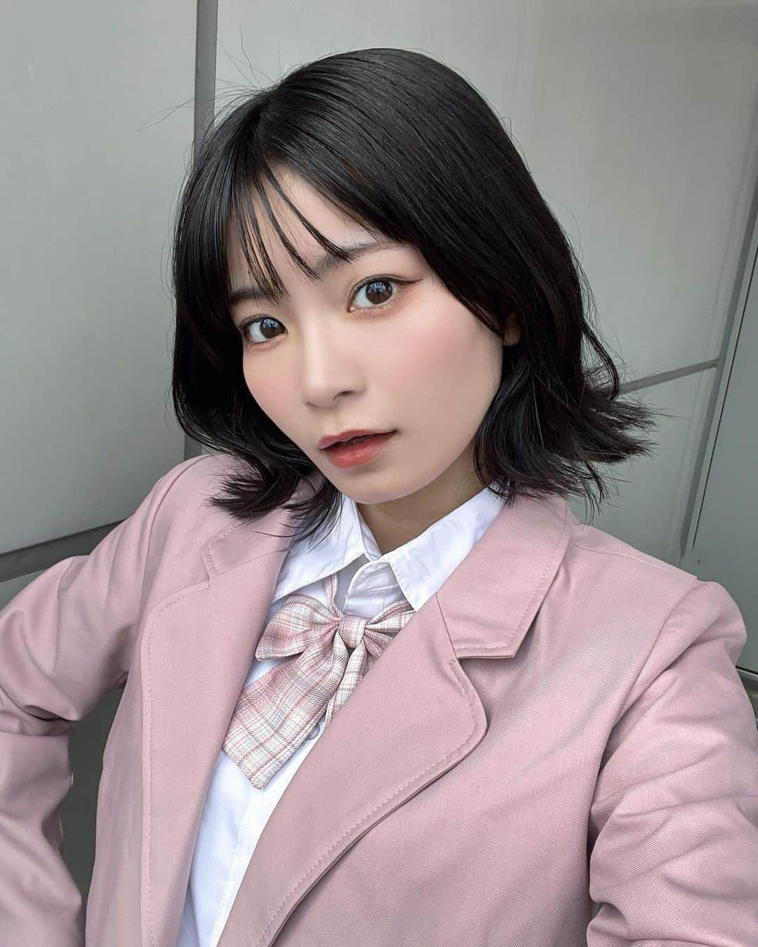 日高里緒のインスタグラム：「韓国制服きました🎀  #韓国制服 #韓国 #アイドル」