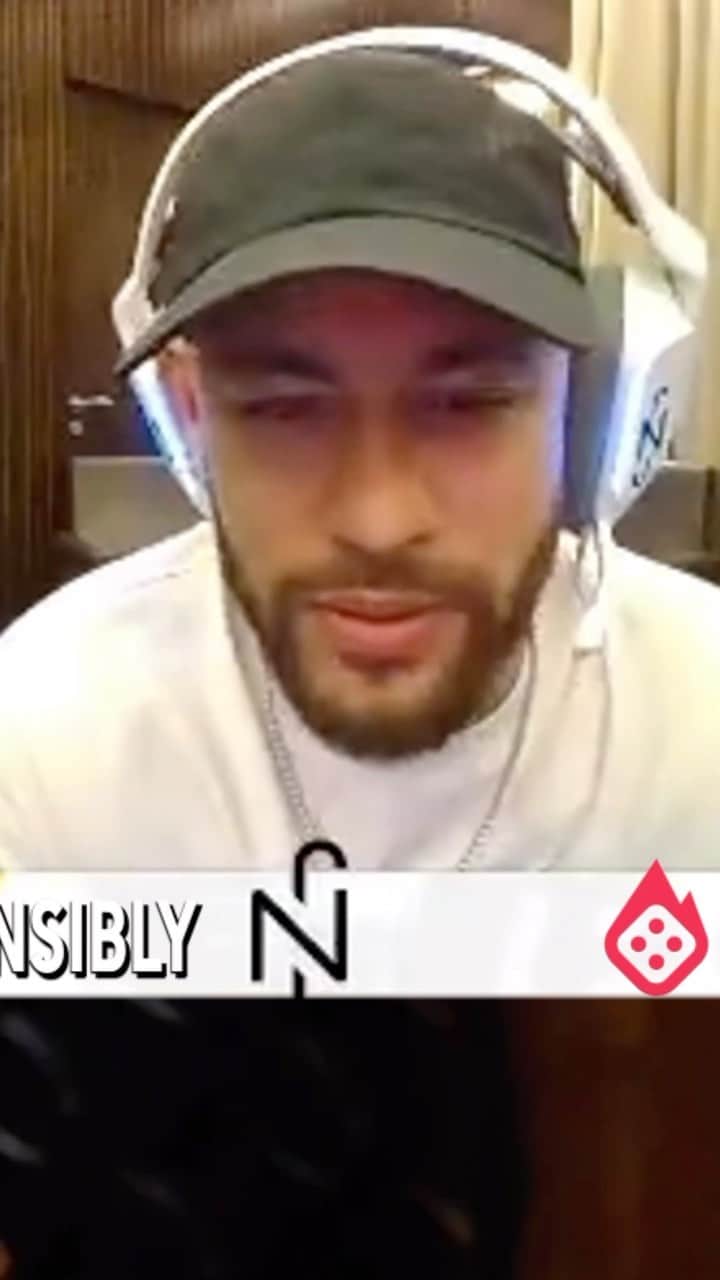 ネイマールのインスタグラム：「10 é bom !!  Play responsibly | 18+ Only www.blaze.com/neymarjr  @blazebrasil」