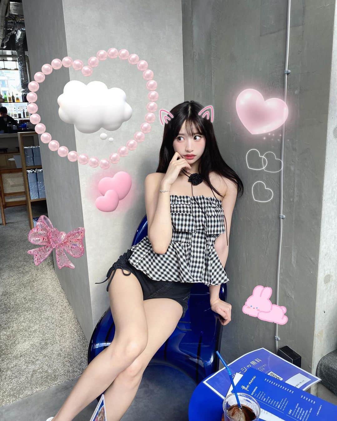 藤川らるむのインスタグラム：「甘ければ甘いほど可愛い🧸💖」