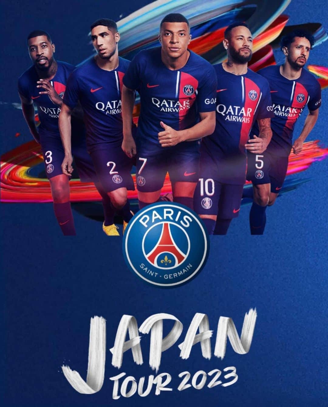 GENKINGのインスタグラム：「@psg 日本ツアーの、試合前のスペシャルトークショーのため大阪・長居スタジアムに行くことなりました⚽️🌏✨  そして、今回試合開始前にホスピタリティ会場にて１４時～１５時　トークショーをします🥰（両日とも）  27日は、クリスティアーノ・ロナウドが率いるアル・ナスルFC×イタリアの強豪インテル🇸🇦⚽️🇮🇹  28日がエムバペやネイマールがいるPSG×地元セレッソ大阪 🇫🇷⚽️🇯🇵  チケット購入はGoogleフォームからお願いします✨  https://docs.google.com/forms/d/e/1FAIpQLSe06DGmXqzwjoWTSpDLsAbrTFbHnLq022W2fkDUUkmTKZkT8g/viewform?usp=sf_link  少し高いチケットですが食事やグッズついているのと、試合観戦も近くで観戦いただけるスペシャルチケットになります🎫✨  私のトークショーも最前列にご案内できるので、サッカーが好きな皆様是非こんなスペシャルな機会は滅多にありませんので、遊びきて貰えたら嬉しいです😆🩷  #psg  #parissaintgermain  #parissaintgermainjapantour2023」
