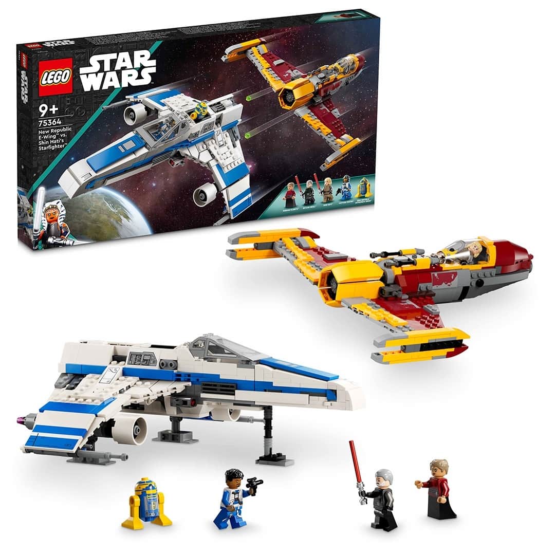 HYPEBEASTさんのインスタグラム写真 - (HYPEBEASTInstagram)「In August, new @starwars content is set to release with the ‘Ahsoka’ series, and as a result, @lego is gearing up to release a variety of new ‘Star Wars’ sets.⁠ ⁠ Three ‘Ahsoka’-themed sets lead the lineup as the first Ahsoka Tano’s T-6 Jedi Shuttle arrives with a maroon and gray finish. Four minifigures including Sabine Wren, Professor Huyang, Marrok, and Ahsoka Tano herself are also included. As for the second set, the New Republic E-Wing vs. Shin Hati’s Starfighter allows owners to recreate a battle that likely takes place in the show. LEGO has also revisited both the Ghost and the Phantom II, popular sets that appeared previously as ‘Star Wars Rebels’-themed. ⁠ ⁠ Additionally, LEGO is continuing its celebration of ‘Return of the Jedi’’s 40th anniversary, releasing a 2,319-piece buildable Chewbacca. The set is over 18 inches tall and comes with a stand for the model to rest in place along with a plaque with information. ⁠ ⁠ All sets are currently scheduled to release on September 1, ranging from $60 USD to $200 USD. Swipe to get a closer look.⁠ Photo: LEGO」7月20日 16時45分 - hypebeast