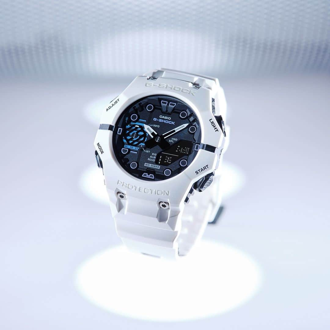 G-SHOCKさんのインスタグラム写真 - (G-SHOCKInstagram)「SCI-FI WORLD  Bluetooth®搭載のコンビネーションモデル「GA-B001」をベースに、近未来のテクノロジーとSFの世界観を表現。ベゼルには蓄光塗料による文字埋めを施し、暗闇でG-SHOCKロゴが浮かび上がる仕様になっています。  Based on "GA-B001" combination model with Bluetooth®, the watch expresses the world of future technology and science fiction. The bezel is filled with luminescent paint and the G-SHOCK logo appears in the dark.  GA-B001SF-7AJF  #g_shock #gab001 #scifi #scifiworld #SF #fashion #watchoftheday #腕時計 #腕時計魂 #腕時計くら部 #今日の腕時計 #腕時計コーデ #近未来 #蓄光」7月20日 17時00分 - gshock_jp