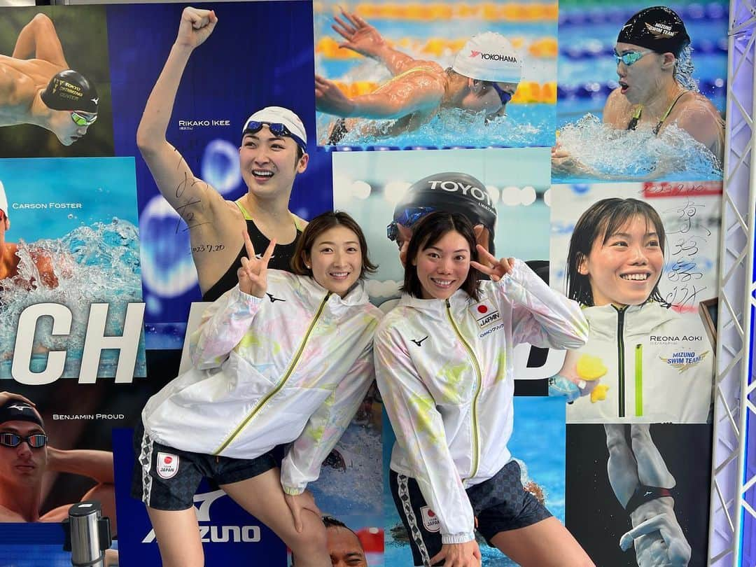 池江璃花子さんのインスタグラム写真 - (池江璃花子Instagram)「* WORLD AQUATICS CHAMPIONSHIPS 2023 in Fukuoka #worldaquaticschampionships  #fukuoka #mizuno」7月20日 17時04分 - ikee.rikako